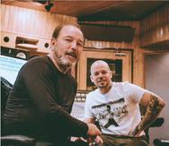 René y Rubén Blades se juntaron para crear música que será parte del nuevo dísco del boricua (Instagram Residente).