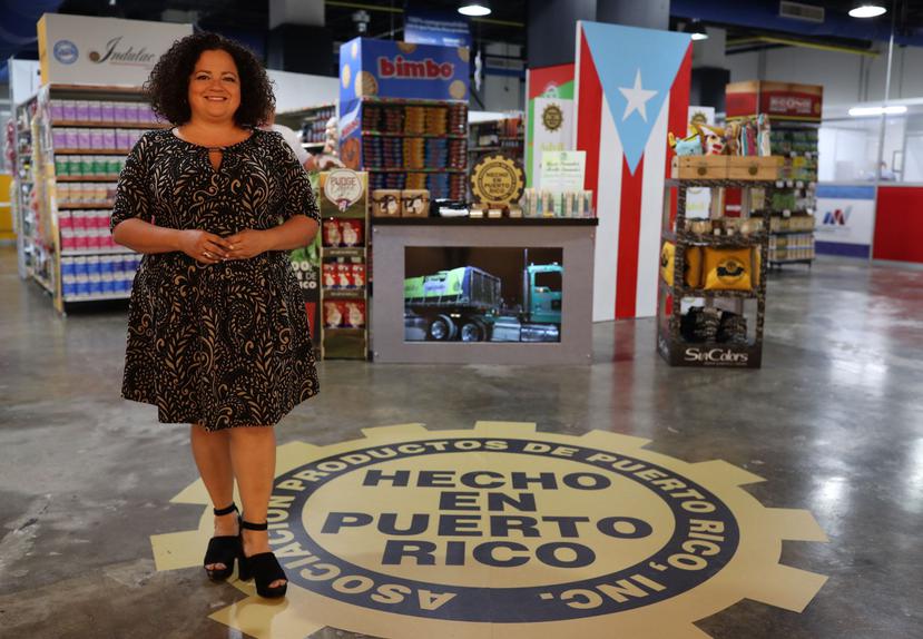 Liliana Cubano, presidenta de la Asociación Productos de Puerto Rico, menciona entre los logros de la entidad el establecimiento de la tienda permanente de Hecho en Puerto Rico.