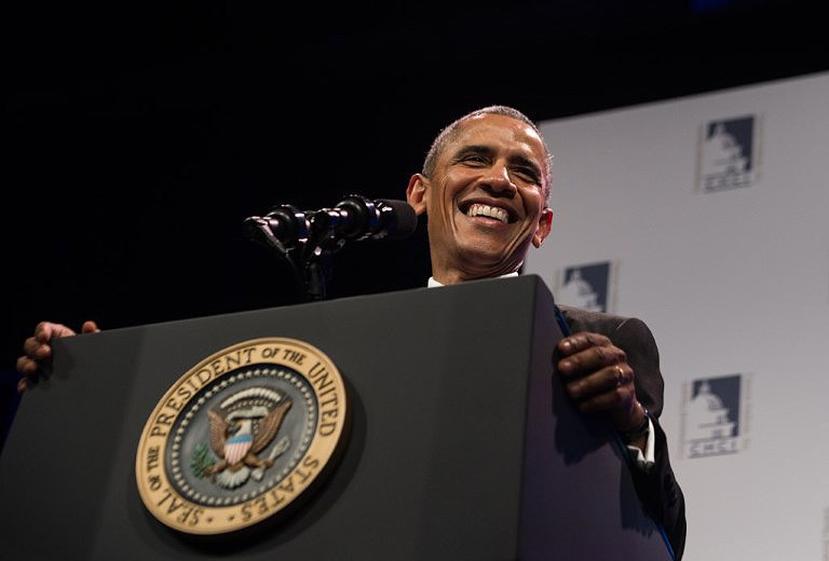 El presidente Obama criticó a los aspirantes republicanos a la Casa Blanca. (AFP)