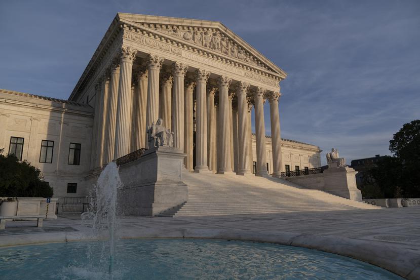 La Corte Suprema de Estados Unidos en Washington.