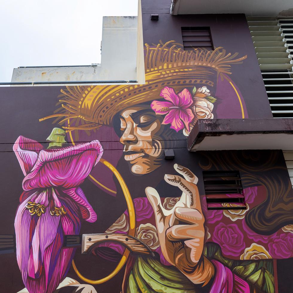 Por el casco urbano, ubicado en una gran colina, se pueden apreciar varias obras producidas por muralistas puertorriqueños. Estas piezas son de carácter temático y celebran los atributos culturales del pueblo.