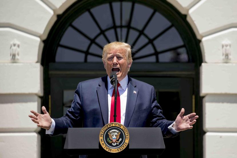 El presidente de Estados Unidos, Donald Trump, ha reiterado en múltiples ocasiones que el gobierno de Puerto Rico es corrupto. (AP)
