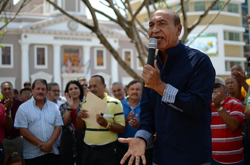 Carlos Méndez, alcalde de Aguada. (GFR Media)