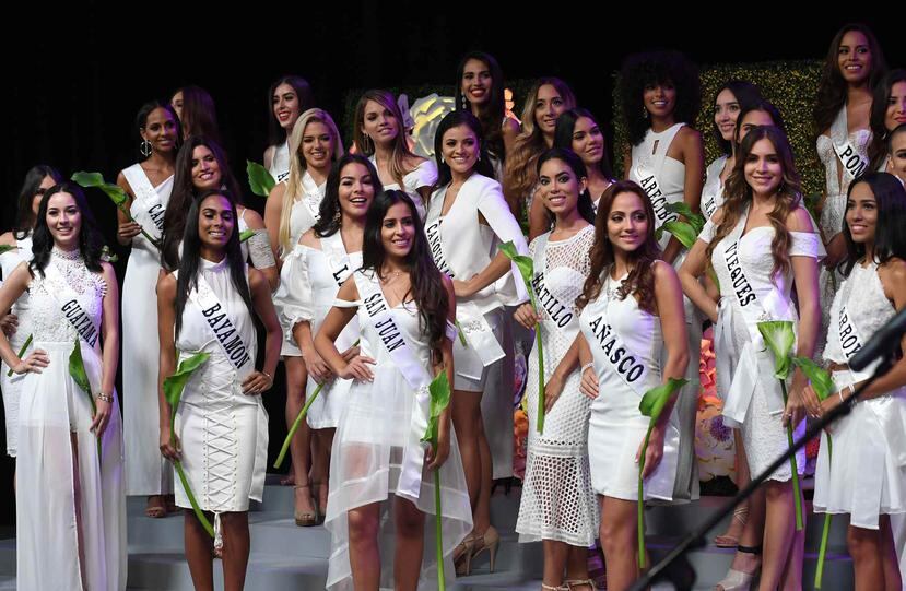 Presentación de las candidatas de Miss Universe Puerto Rico 2018.
