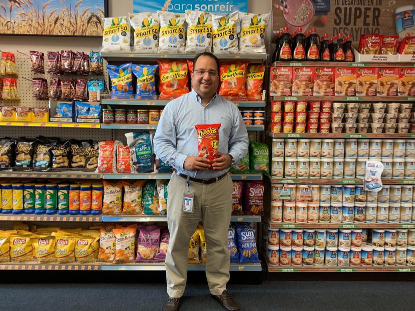 Alejandro Mejía gerente general de PepsiCo., empresa matriz de Frito-Lay en Puerto Rico.