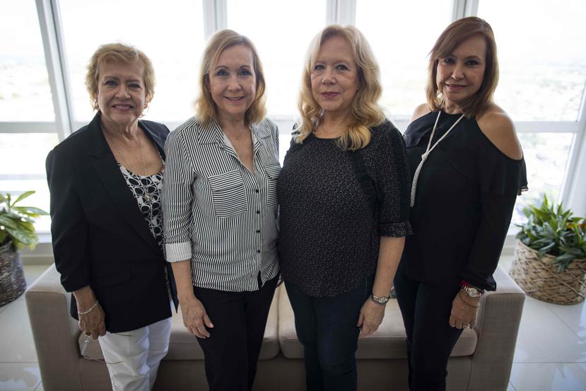 Dannette, Betty, Aida e Ivonne Bennet Mercado conversaron con la periodista Patricia Vargas Casiano.