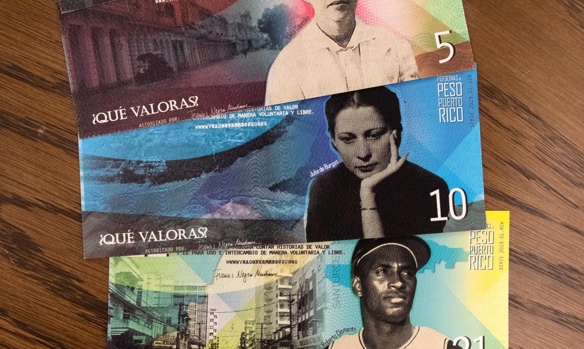 Crean pesos de Puerto Rico inspirados en figuras importantes del país