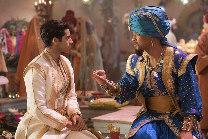 Escena de "Aladdin", que el años pasado tuvo un gran éxito en taquilla. (Suministrada)