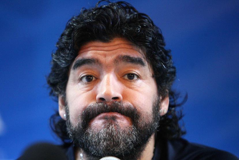 Diego Maradona es un conocido crítico de Blatter y la plana mayor de la FIFA.