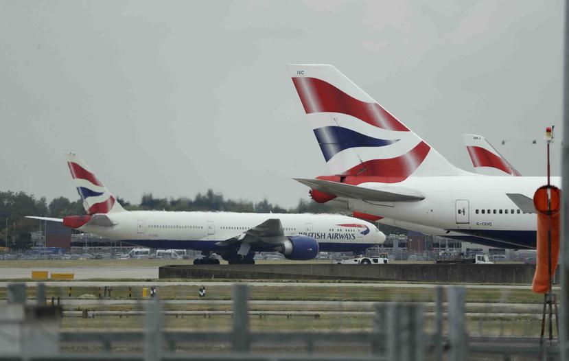 British Airways y la también británica Virgin Atlantic ya suspendieron el pasado mes sus vuelos hacia China para reducir el riesgo de contagio en el Reino Unido. (AP)