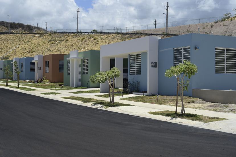En la foto, una vista del nuevo proyecto de vivienda Hill Crest, que se construye en Ponce.