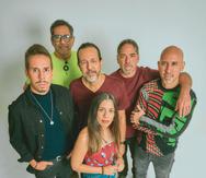 La Banda Acústica Rodante está compuesta por los músicos, de izquierda a derecha, Walter Morciglio, Mickie Rivera, Rucco Gandía, Nore Feliciano, Tito Auger y Nitayno Arayoán.