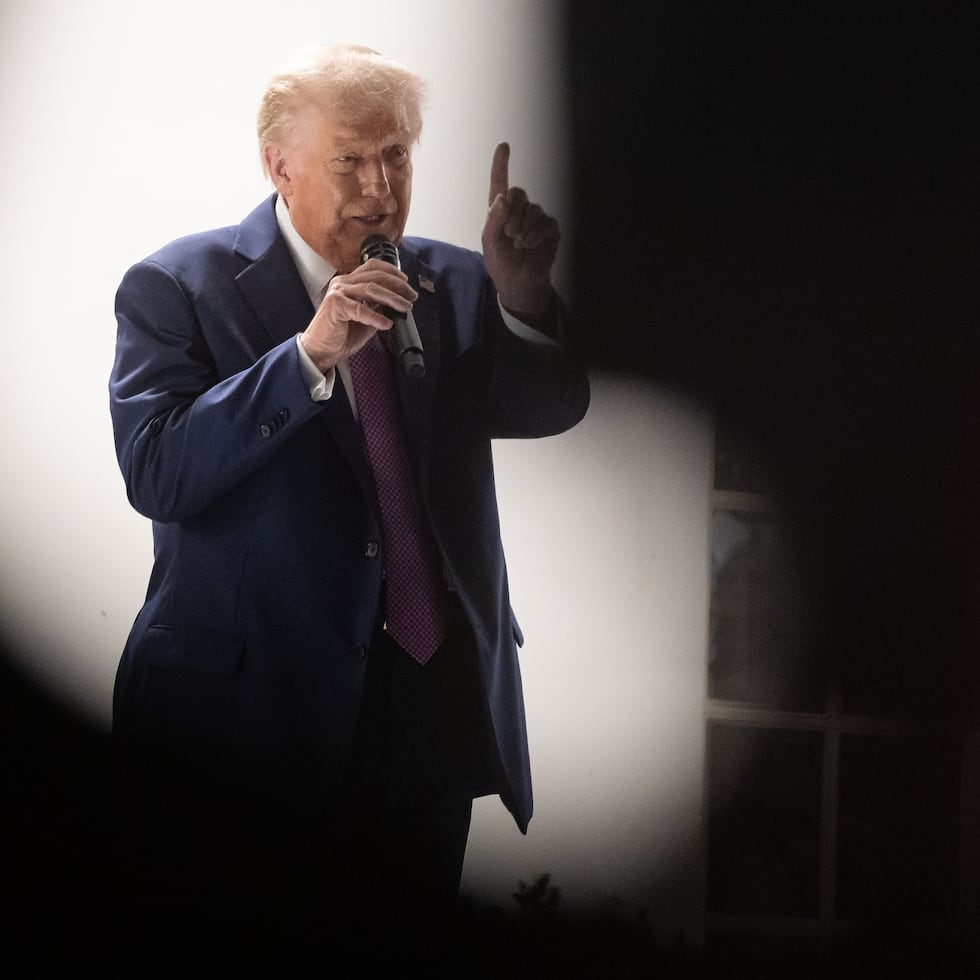 El presidente de Estados Unidos, Donald Trump. (EFE/Francis Chung/Pool)