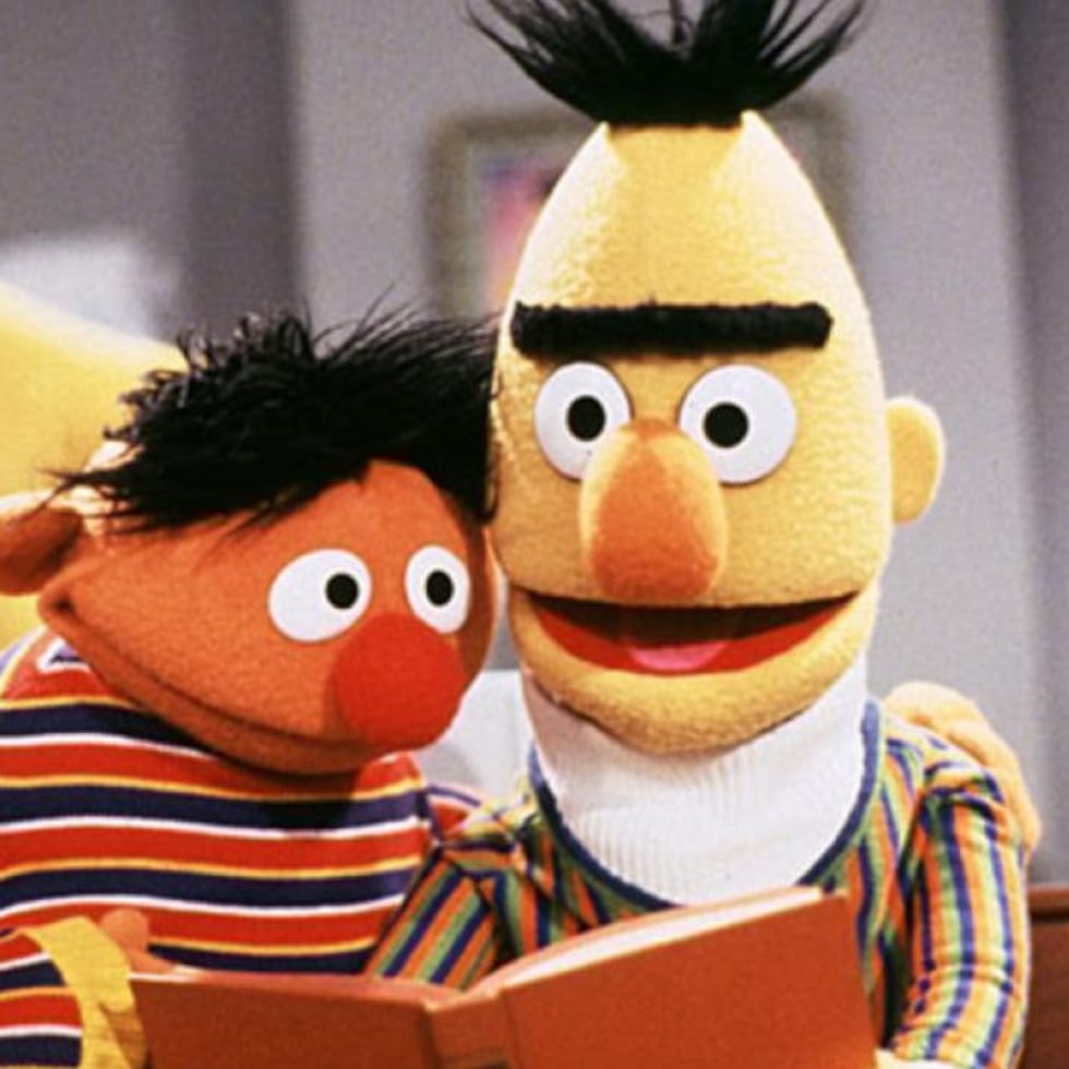 "Bert" y "Ernie" siempre se mostraron muy unidos.