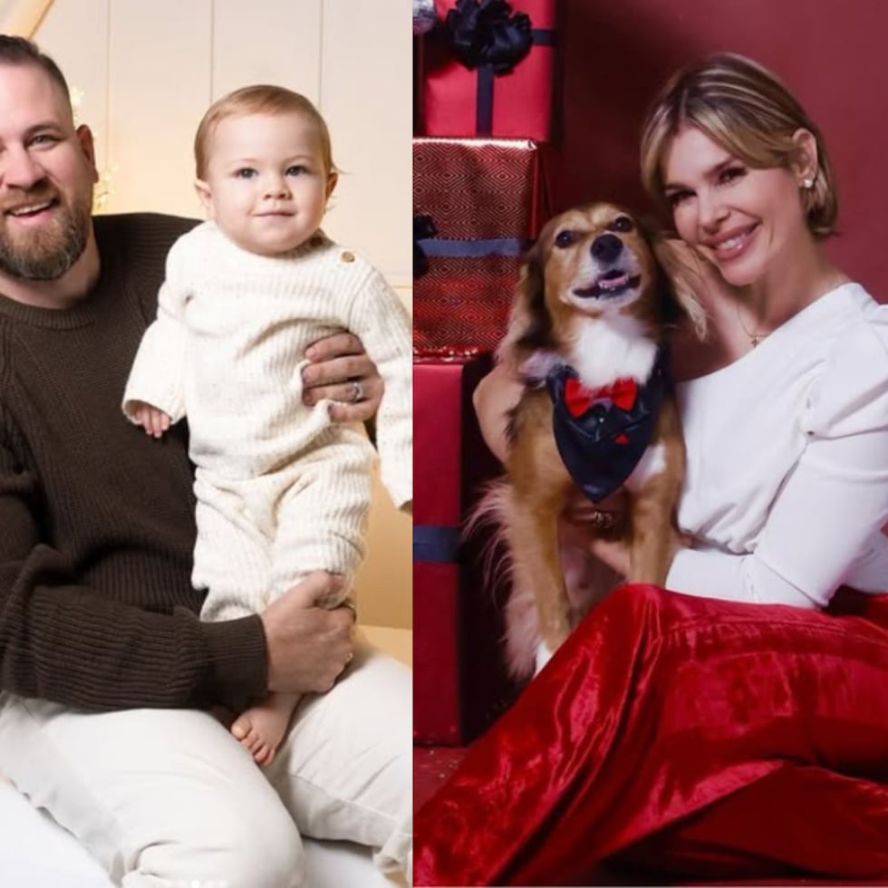 Danilo Beauchamp e Ivonne Orsini compartieron sus postales navideñas.