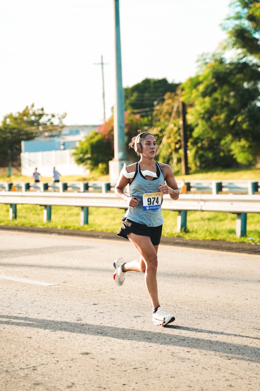La campeona Amanda Serrano dijo presente en la actividad.