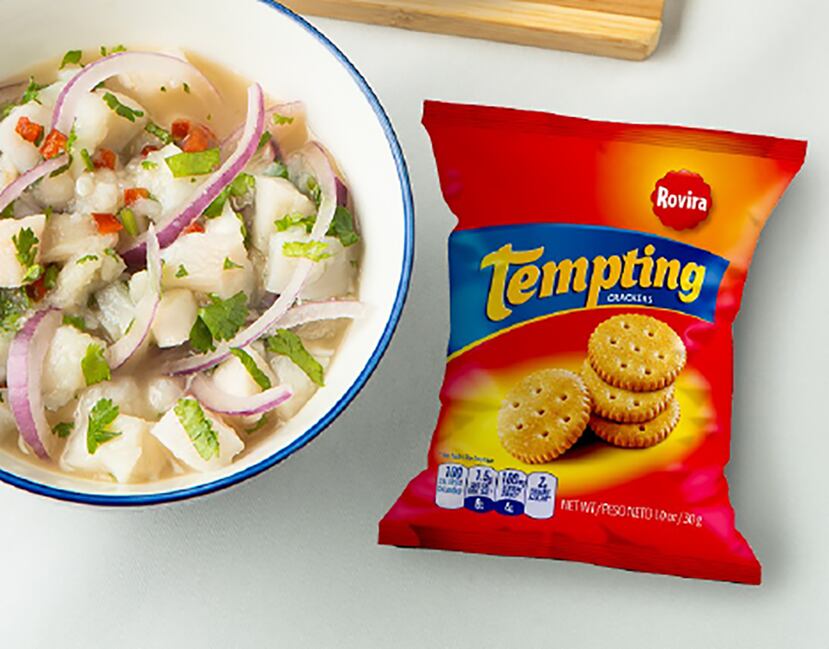 Ceviche con Rovira Tempting