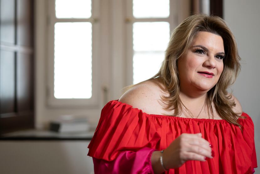 La gobernadora Jenniffer González habló con El Nuevo Día desde La Fortaleza.