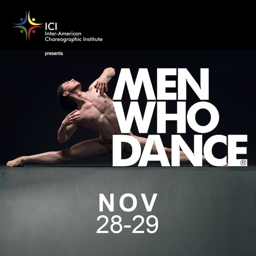 La próxima edición del festival Men Who Dance, que se celebrará el 28 y 29 de noviembre, en el Broward Center for the Performing Arts de Fort Lauderdale, Florida.