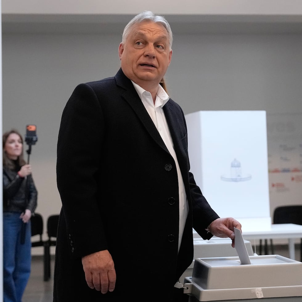 Los primeros resultados oficiales muestran que el partido del líder opositor Peter Magyar encabeza las elecciones.