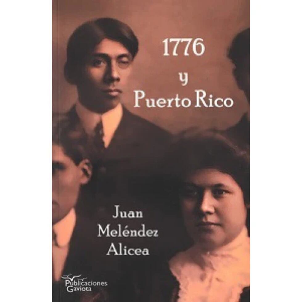 Portada del libro de Juan Meléndez Alicea.