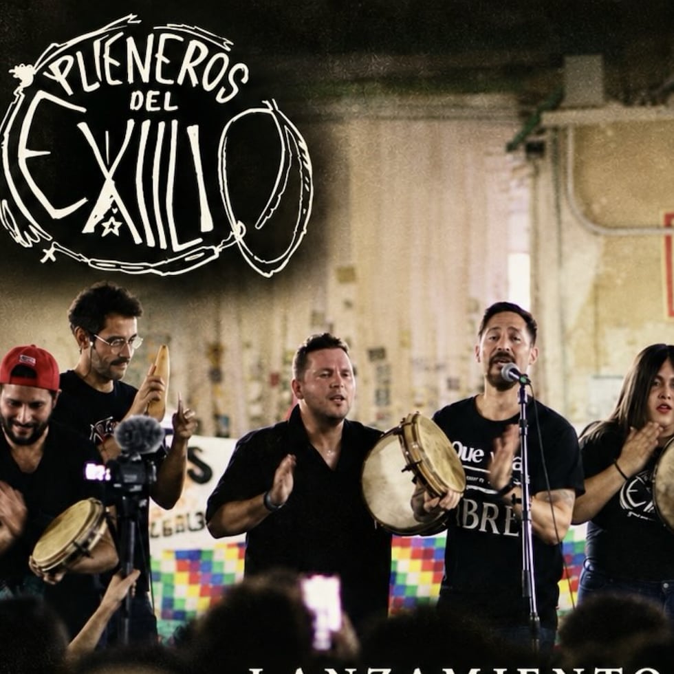 La agrupación Pleneros del Exilio.