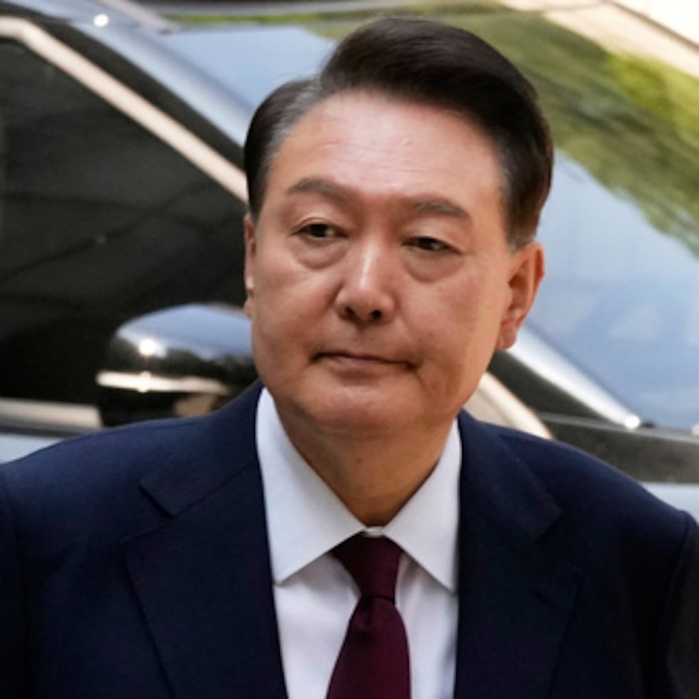El entonces expresidente de Corea del Sur Yoon Suk Yeol.