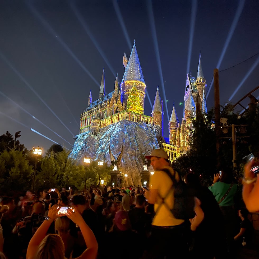 Castillo de Hogwarts en Islands of Adventure.