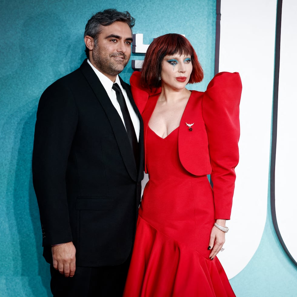 Lady Gaga junto a Michael Polansky.