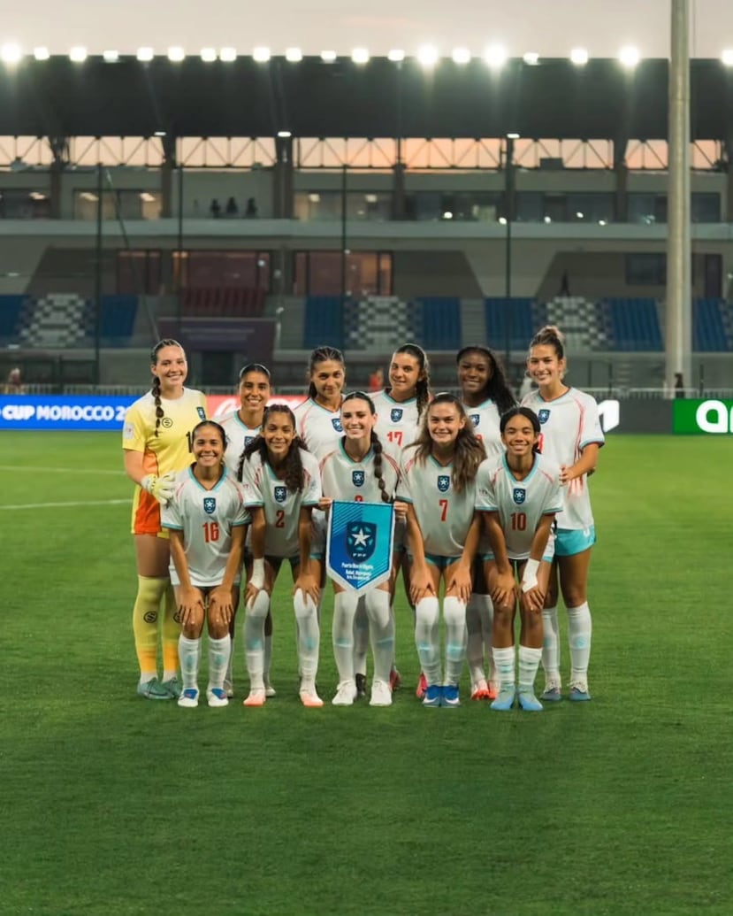 Once titular con el que salió Puerto Rico ante Nigeria.
