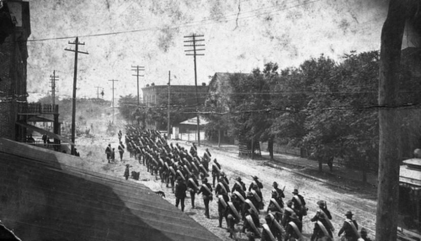 It is in Yauco where the Americans encountered the first armed resistance on the part of the Spanish and Puerto Rican forces in the historic "Combate de Yauco", which was followed by warlike encounters in Fajardo, Guayama, Coamo and Hormigueros.