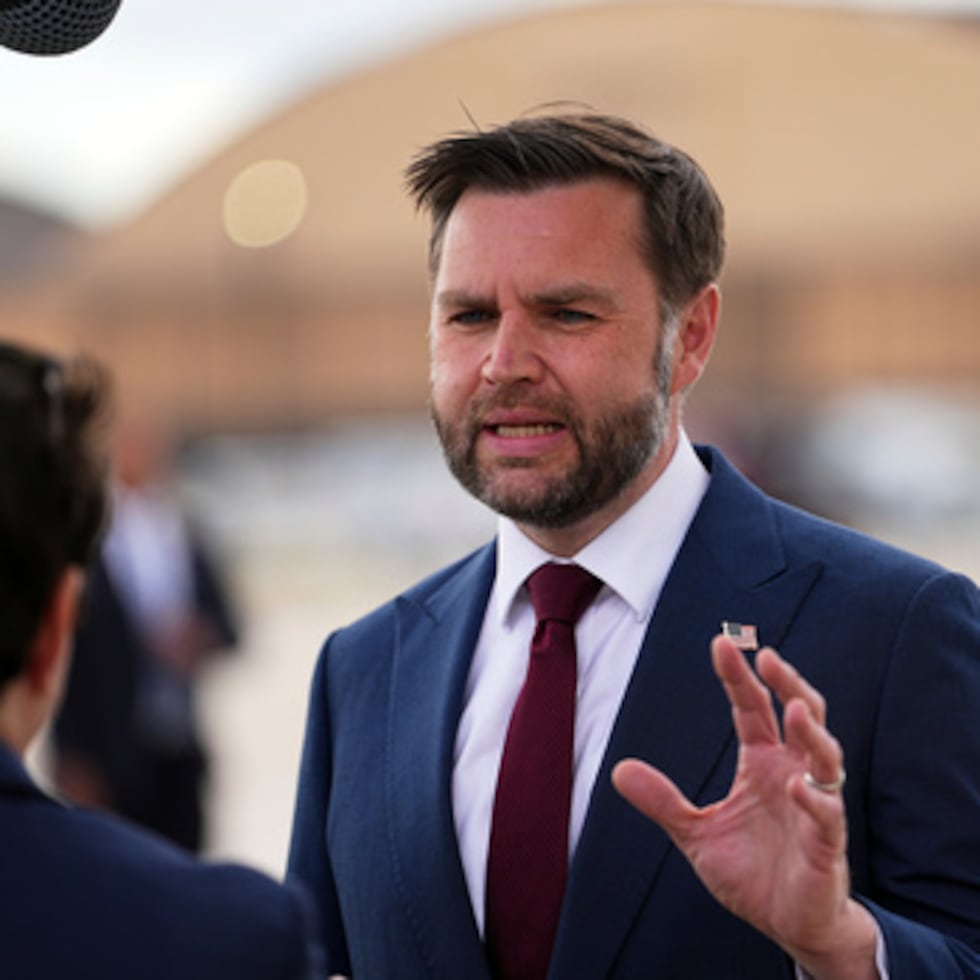 El vicepresidente JD Vance.