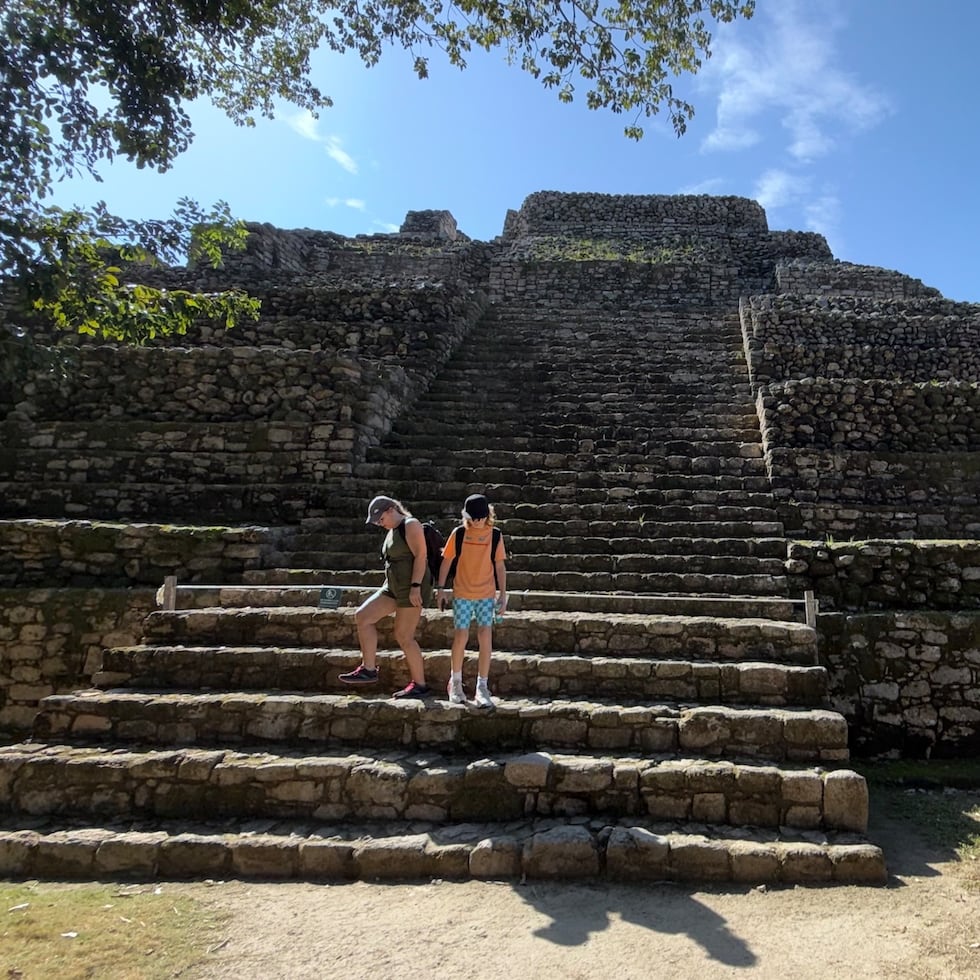Edificio 24 de Chacchoben.