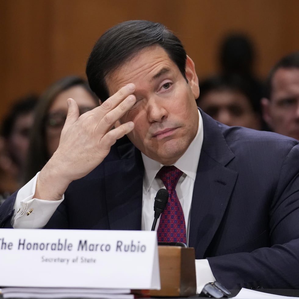El secretario de Estado, Marco Rubio, comparece ante el Comité de Relaciones Exteriores del Senado para explicar la política del presidente Donald Trump hacia Venezuela tras la incursión militar estadounidense que derrocó al entonces presidente Nicolás Maduro.