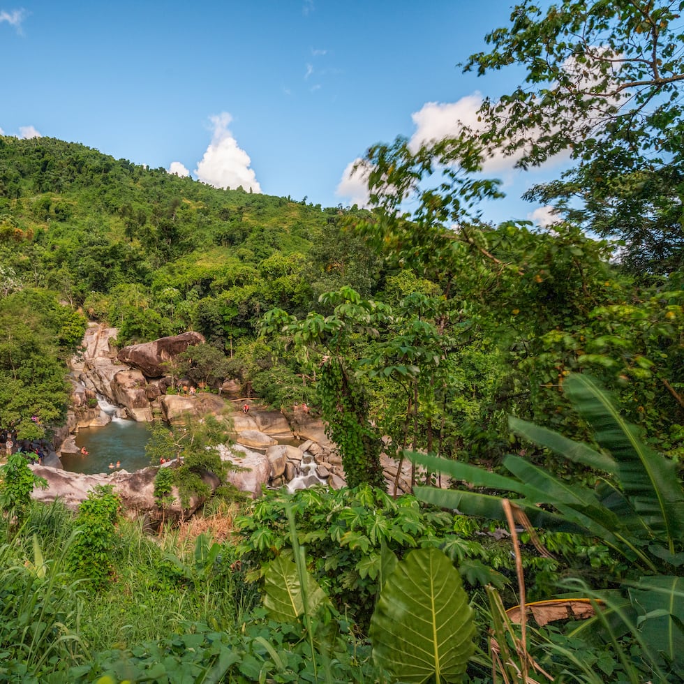 El charco El Hippie en Naguabo.