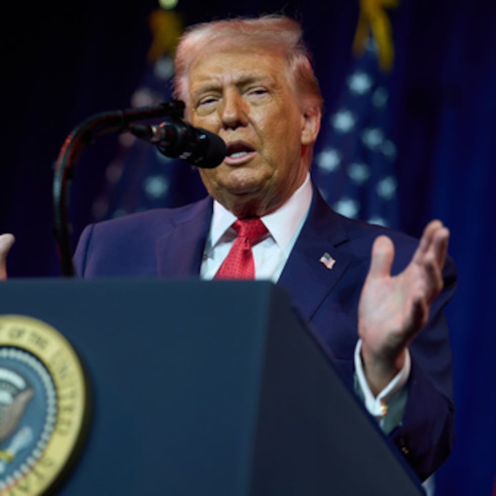 El presidente Donald Trump