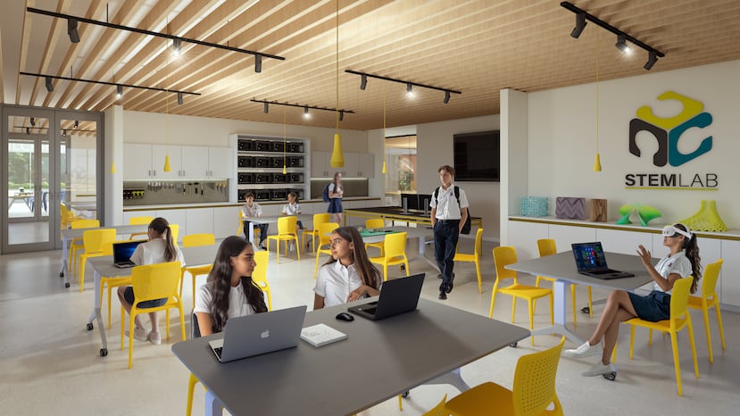 Con espacios como STEM Lab, Makerspace y Robotics Lab, además de laboratorios de Ciencias, estas instalaciones elevan el programa académico y fomentan colaboraciones con universidades y centros de investigación.