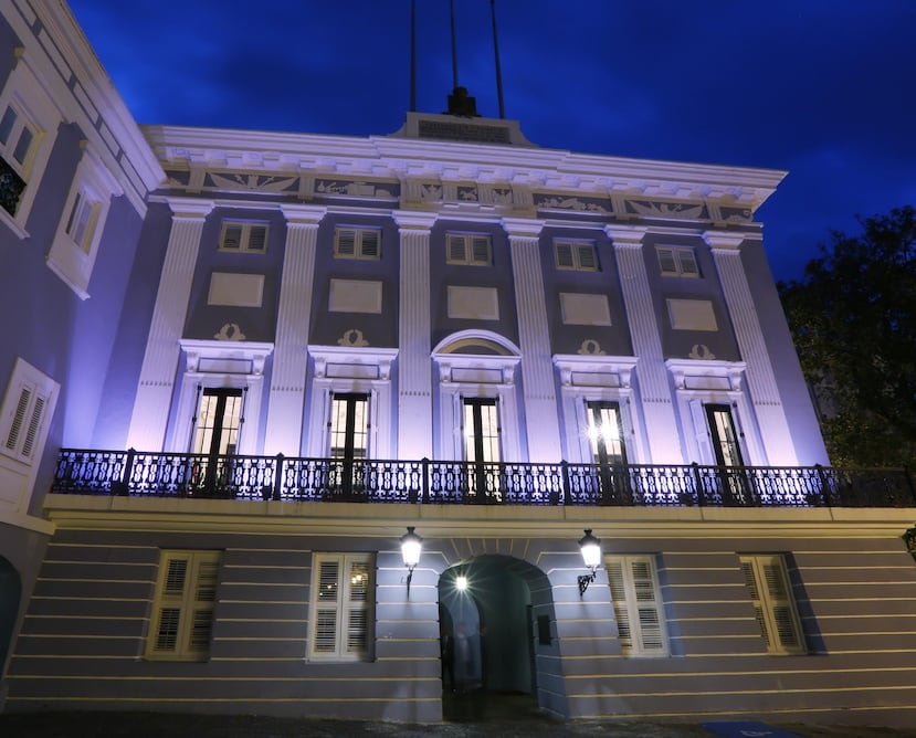 El Palacio de Santa Catalina, en San Juan. (Suministrada)