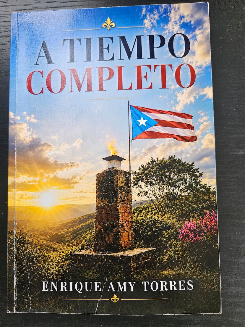 Portada del libro "A tiempo completo", del doctor Enrique Amy.