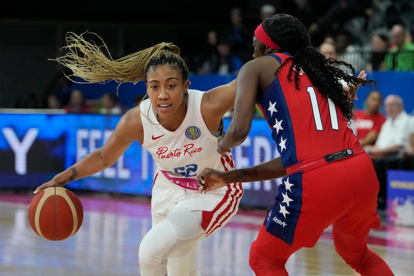 Arella Guirantes se unió a la Selección durante los fogueos en Madrid.