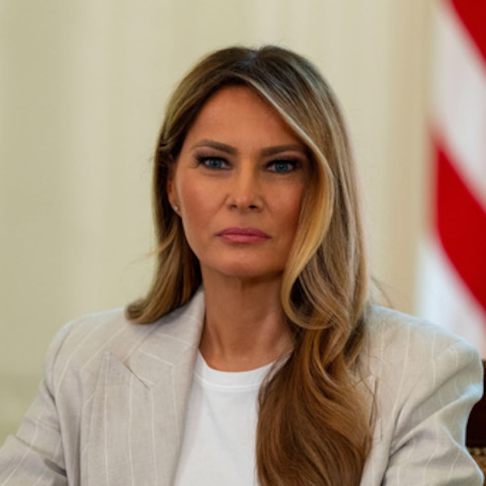 Melania Trump.