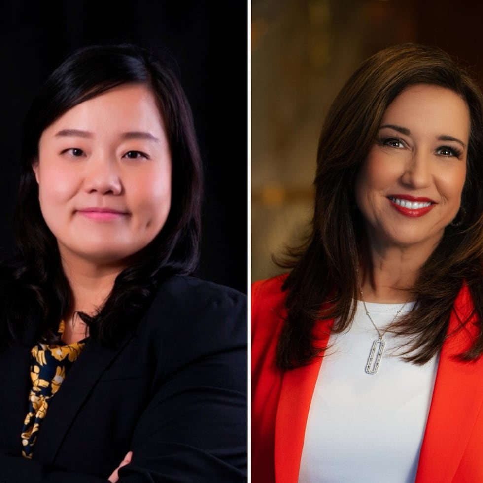 Jenny Lim, vice presidenta regional de Operaciones de Hotel de la Flota de Norwegian Cruise Line, y Christine Duffy, presidenta de Carnival Cruise Line.