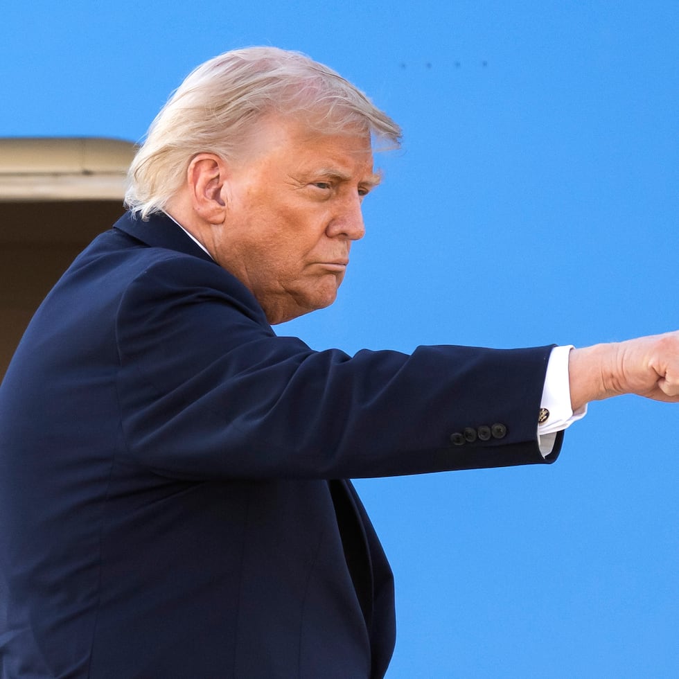 El presidente de Estados Unidos, Donald Trump.