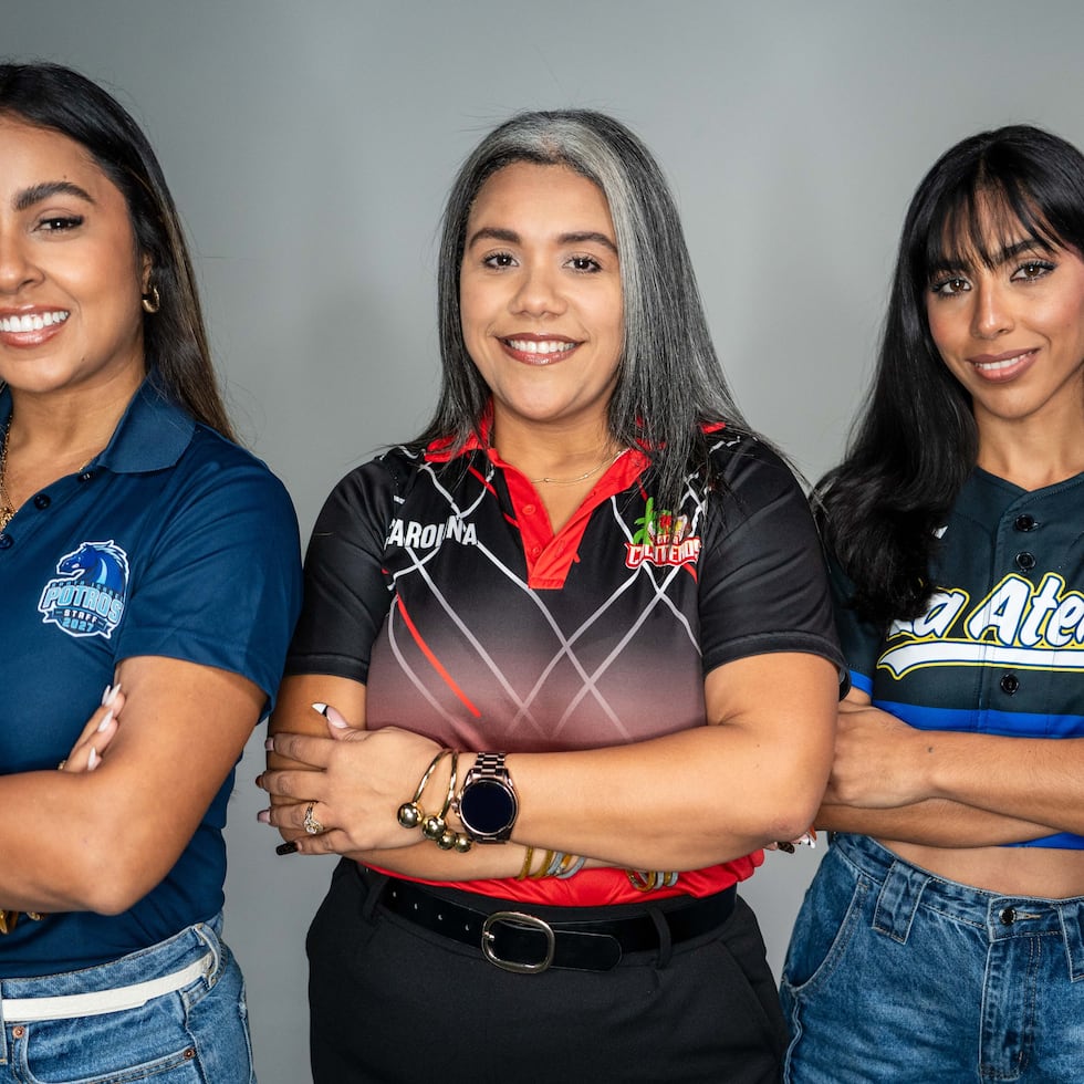 Leomaris Ayala (Santa Isabel), Carolina Osorio (Loíza), and Aysha Valentín (Manatí) serve as general managers in Double-A baseball.