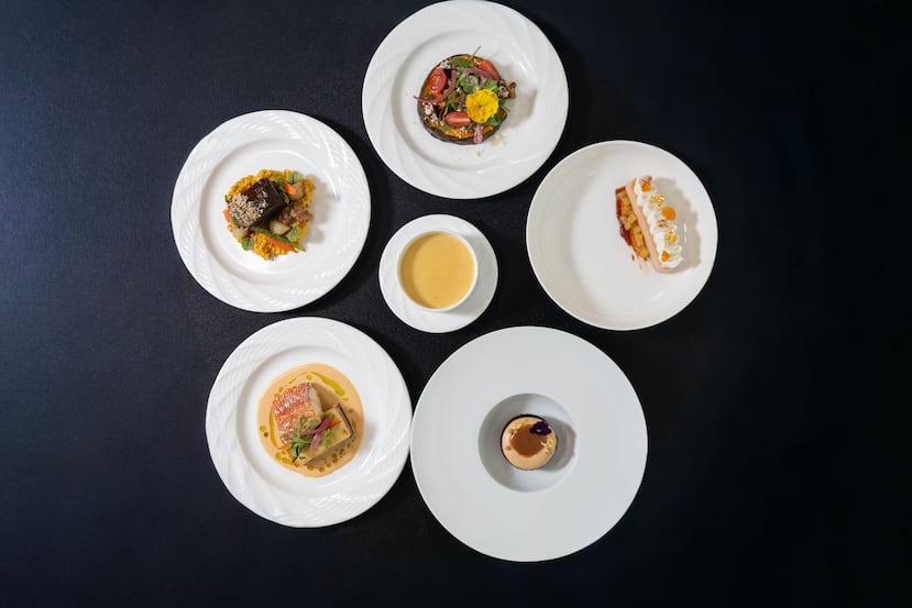 Varios de los platos que formarán parte de la Gala Hecho en Puerto Rico 2026, que se llevará a cabo el 30 de octubre en el Fairmont El San Juan Hotel.