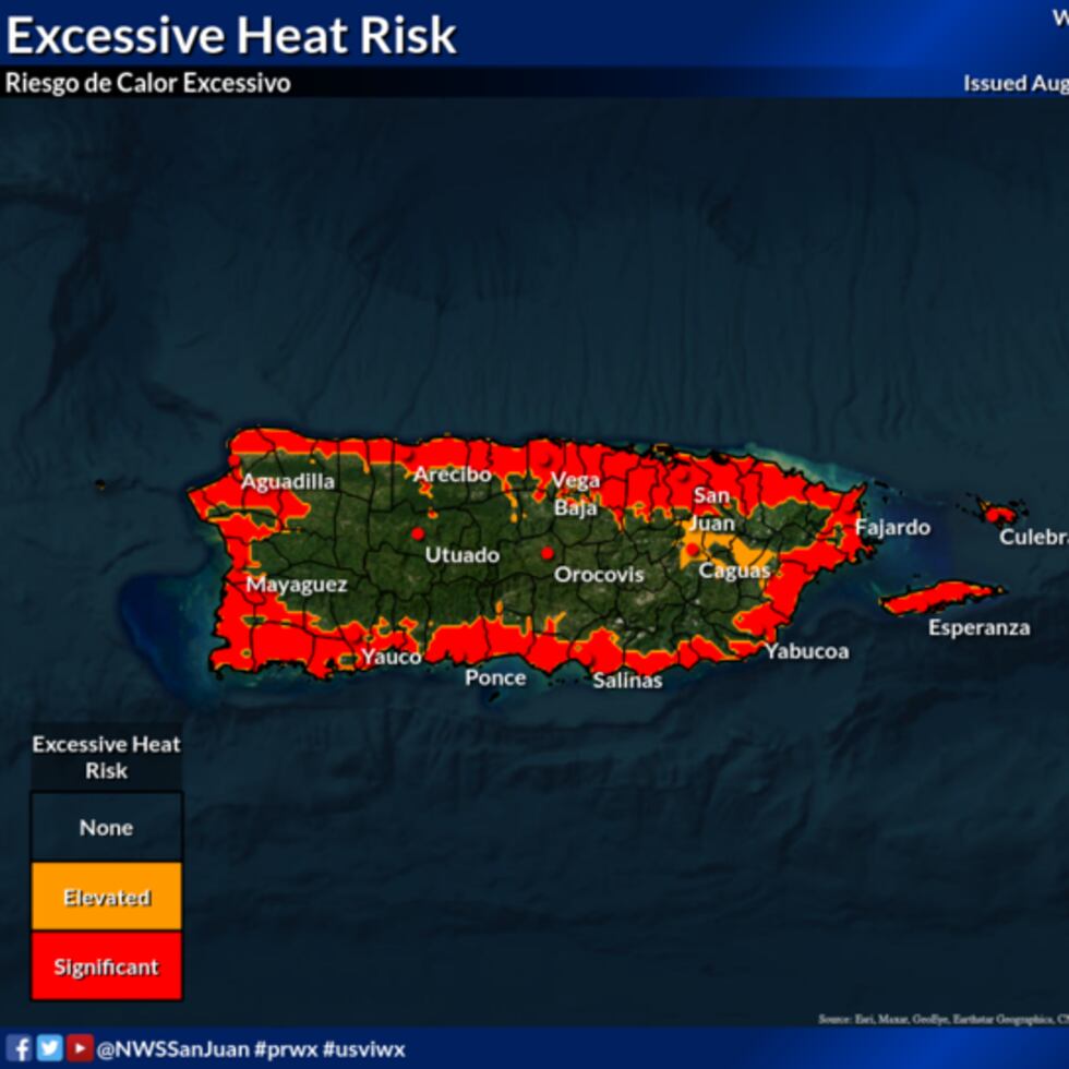 Se anticipa otro día caluroso.