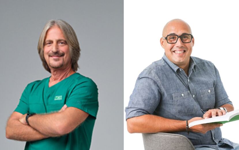 A la izquierda, el doctor José Álvarez-Romagosa, ginecólogo obstetra. A la derecha, el psicólogo José Efraín Rodríguez Agosto, escritor, profesor, conferenciante y comunicador. Ambos son colaboradores de MCS.