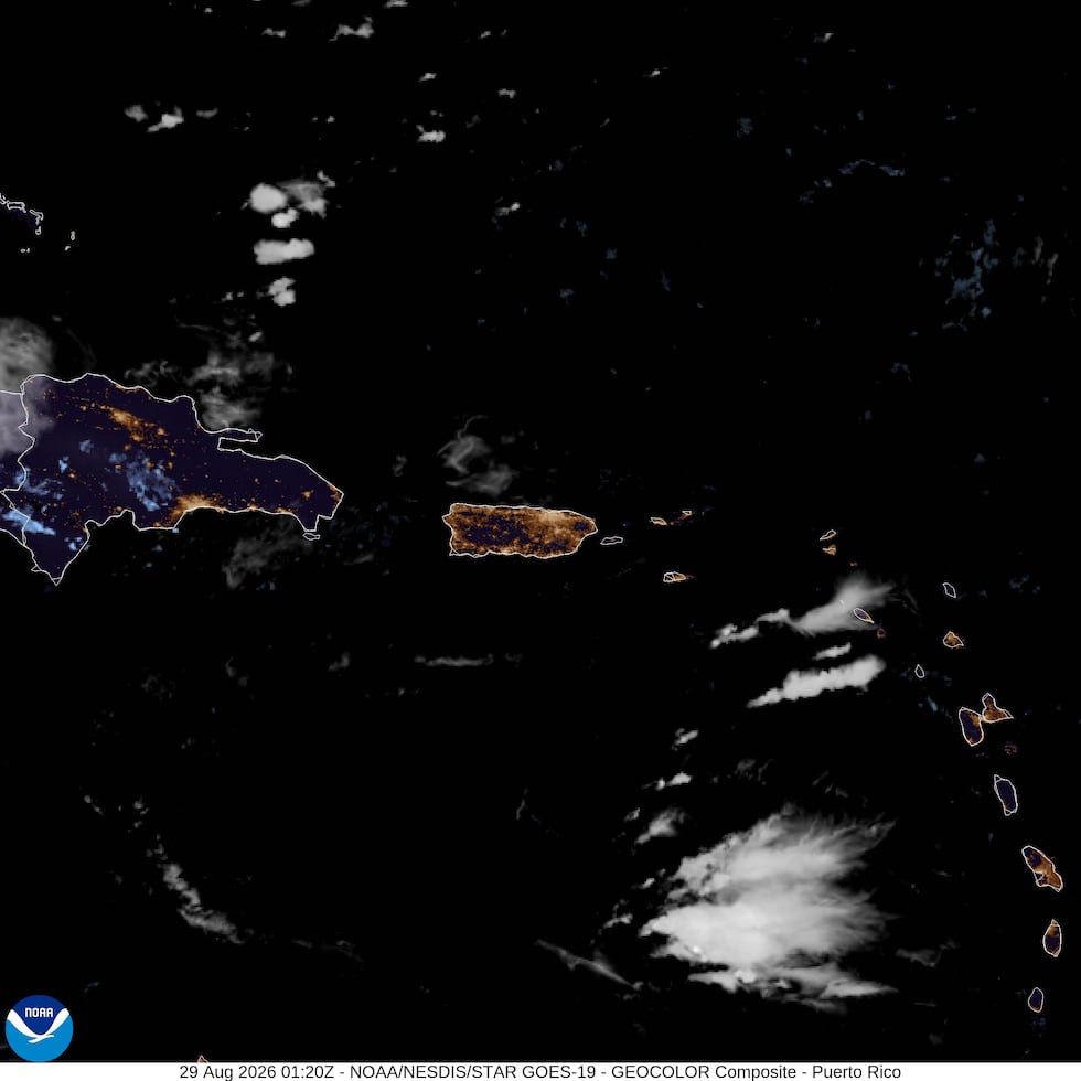 Los remanentes de lo que fue la tormenta tropical Dolly provocarán lluvia generalizada en Puerto Rico durante todo el domingo y parte del lunes