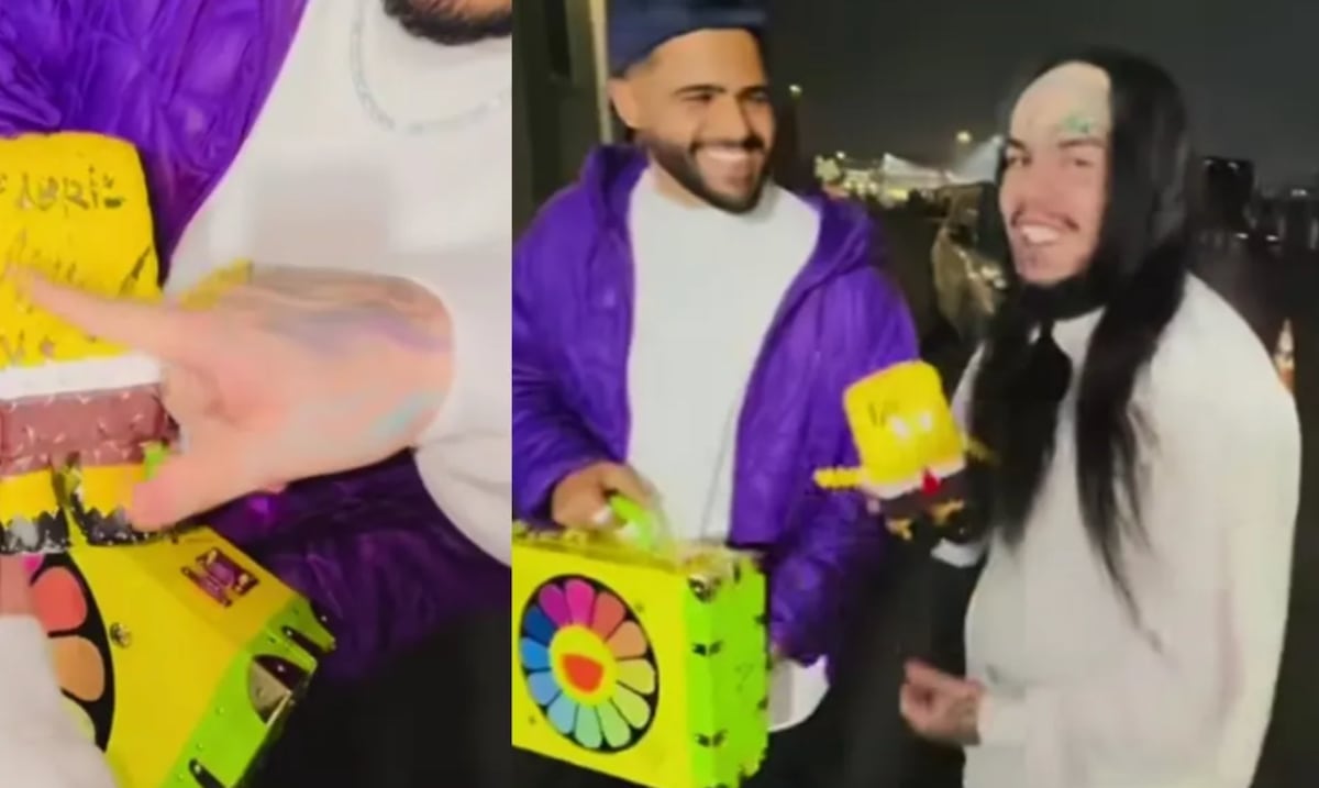 Tekashi 6ix9ine sale de la cárcel con autógrafo de Nicolás Maduro