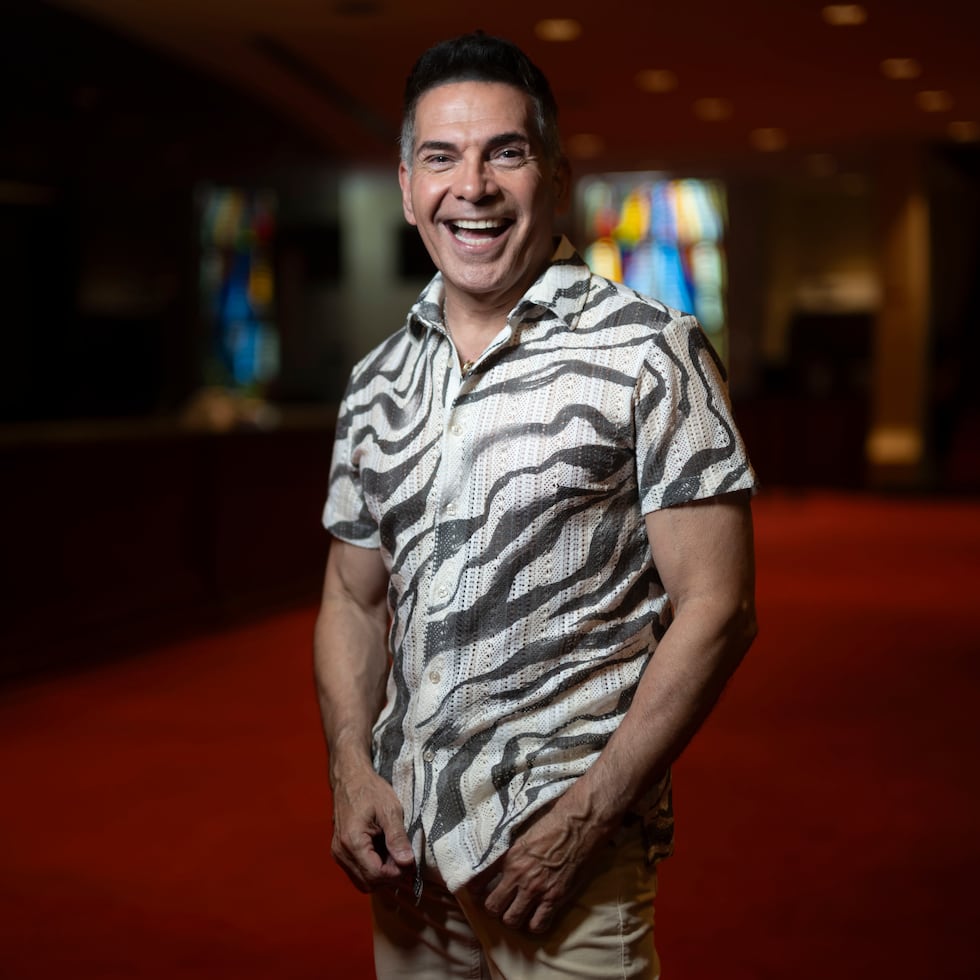 7 de abril de 2026. San Juan, PR. MCD/ENTRETENIMIENTO. Entrevista con el actor y comediante Johnny Ray, sobre su más reciente show denominado “Esto Sí Es un Show”, llevada a cabo en el Centro de Bellas Artes Luis A. Ferré en Santurce. FOTO POR: Carlos Rivera Giusti/GFR Media
Johnny Ray, Esto Sí Es un Show